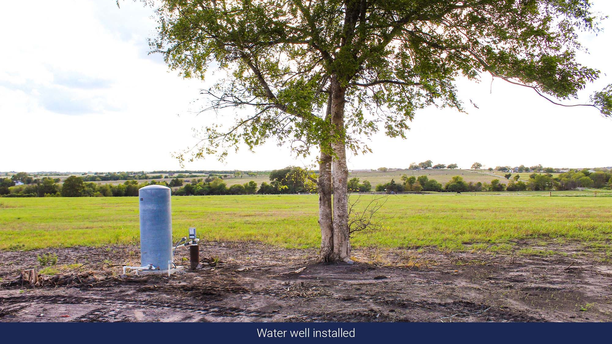 Chappel Hill Water Well Installed